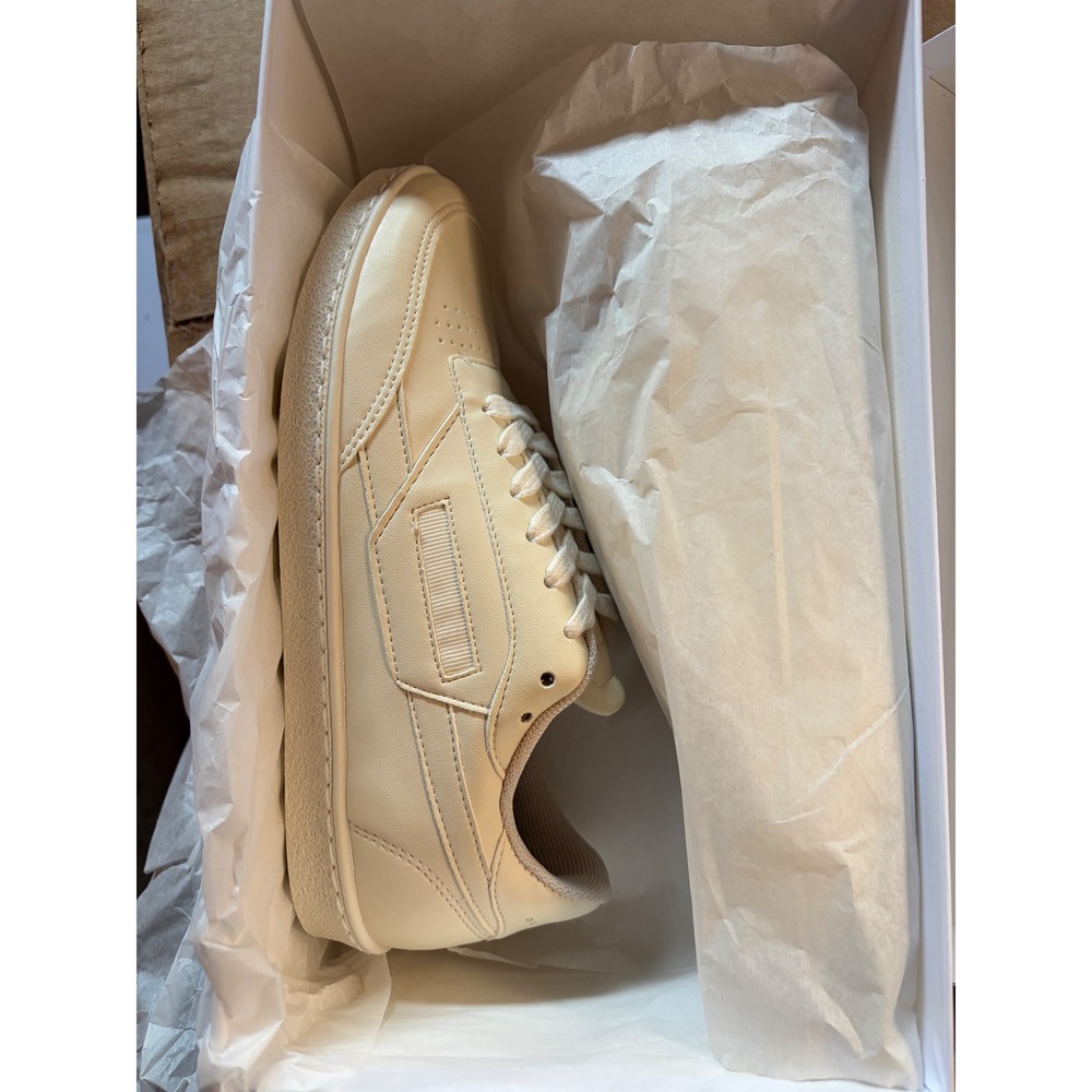 Oliver Cabell Vegan 481 Chalk Sneakers Low Top Shoes Size 37 Made in Italy